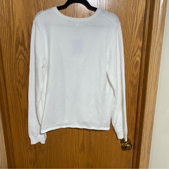 Plus size grommet lace up sweater - Picture 7 of 7